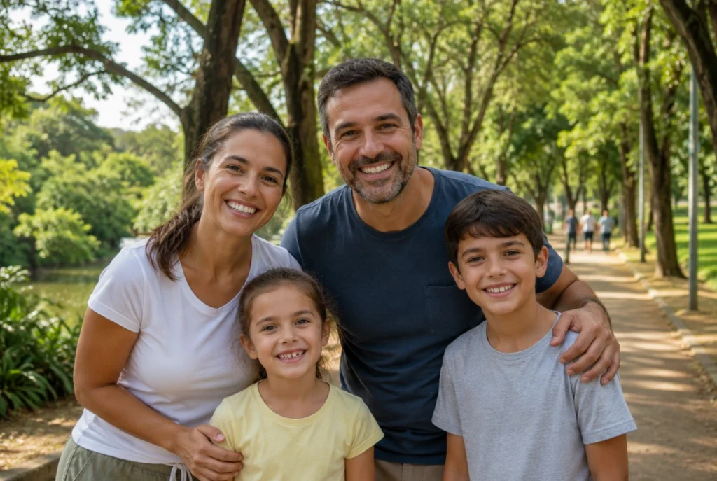 Família representando a importância do seguro de vida na Zona Norte - Seguro de Vida - DLX Corretora de Seguros